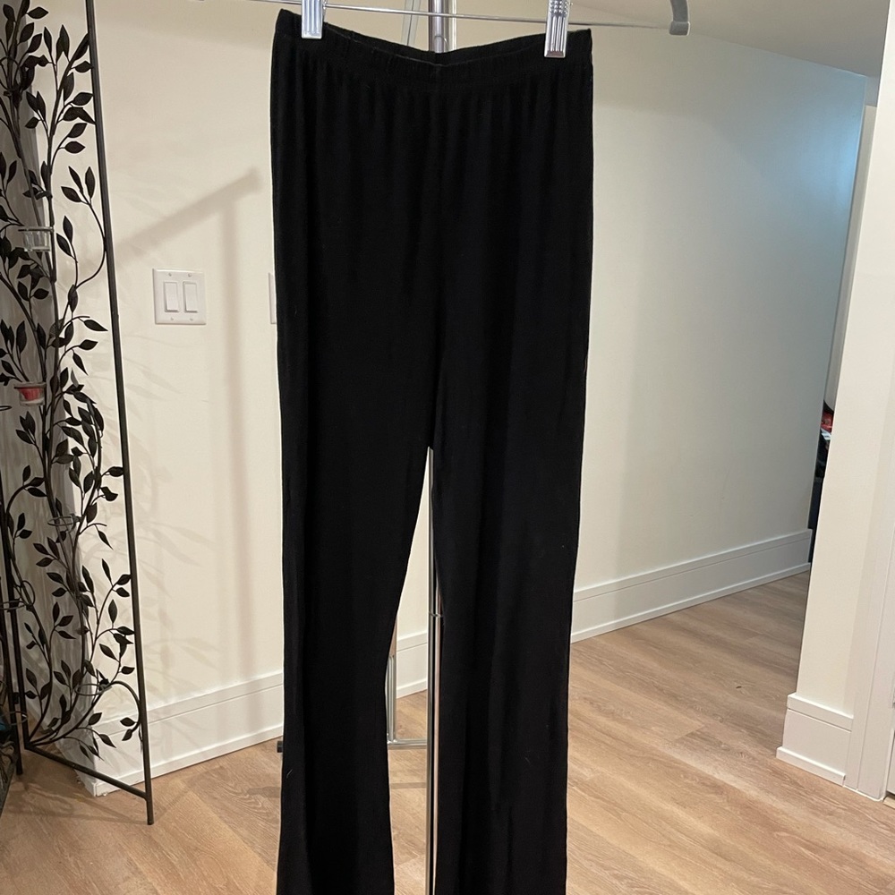 Misguided flared jersey leggings